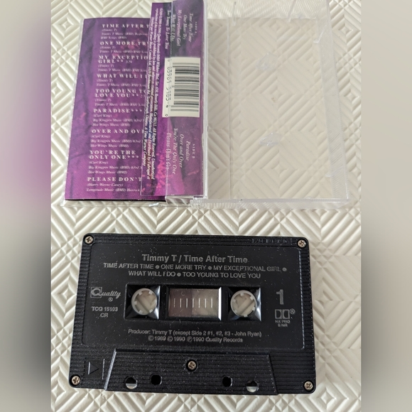 Timmy T - Time After Time audio cassette - Picture 3 of 3